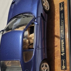 Die Cast 1/18 scale Ferrari 456GT with base.
